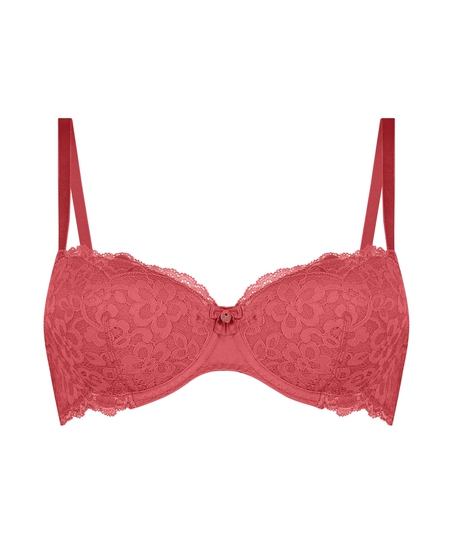 Soutien-gorge &agrave; armatures pr&eacute;form&eacute; Marine, Rouge