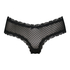 Slip brésilien V-shape mesh, Noir