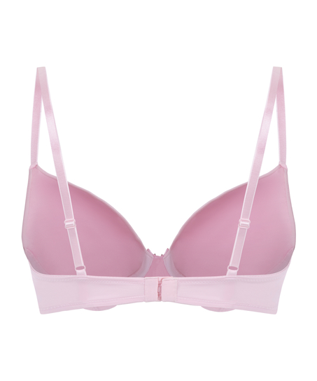 Voorgevormde beugel bh Plunge, Roze