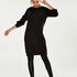 Robe sweat HKMX Oversize, Noir