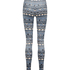 Legging Velours, Blauw