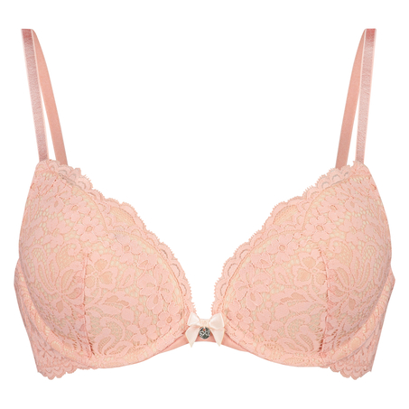 Voorgevormde push-up beugel bh Rose, Roze