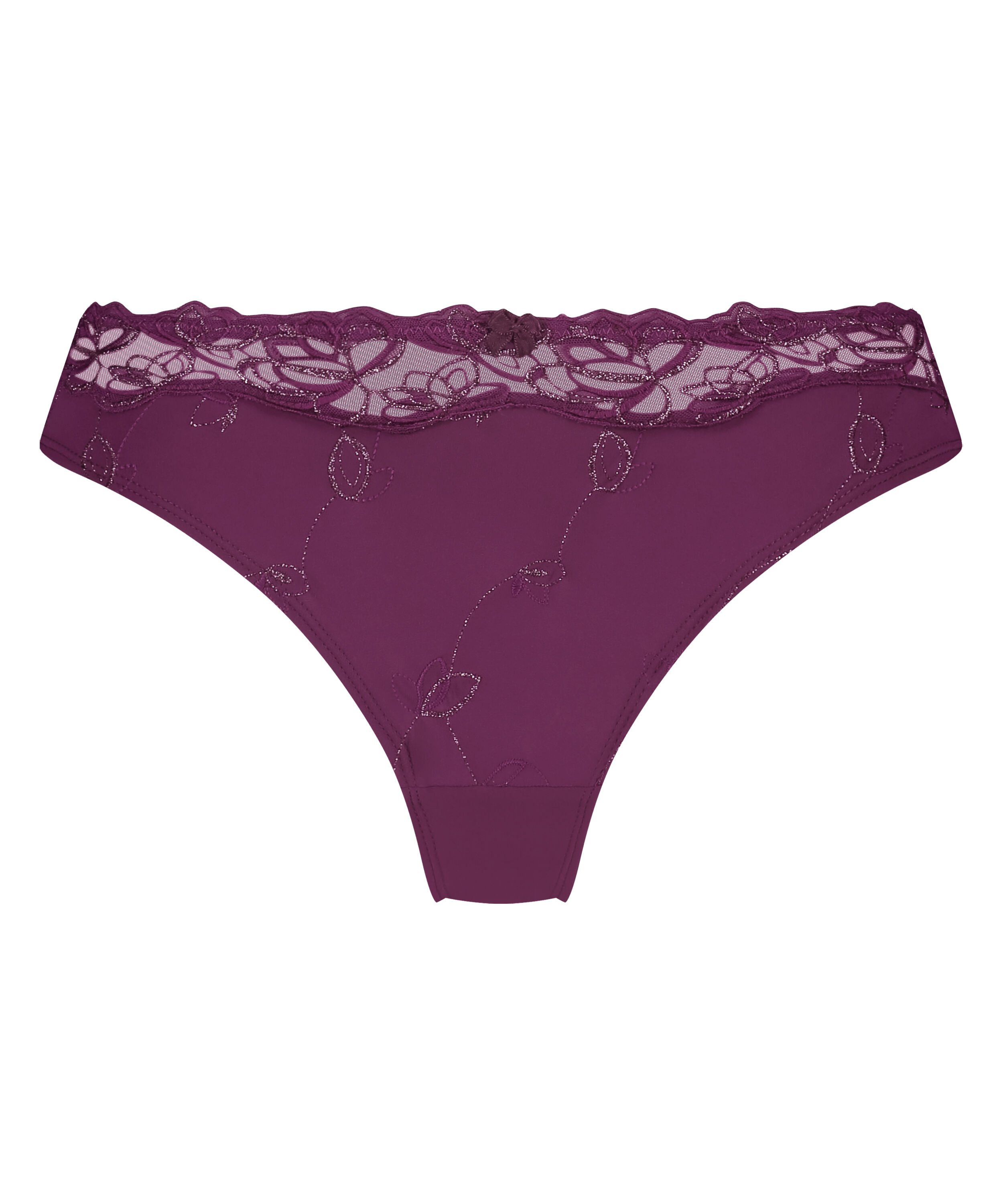 Slip br&eacute;silien Diva, Pourpre