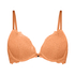Voorgevormde push-up beugel bh Marine, Oranje