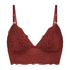 Triangle Bralette Marine, Rood