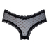 Brazilian V-shape mesh, Zwart