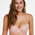 Soutien-gorge &agrave; armatures pr&eacute;form&eacute; Angie, Rose