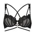 Niet-voorgevormde beugel bh Eros, Zwart