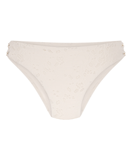 Bas de bikini Crochet, Blanc