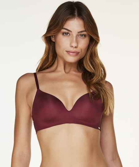 Voorgevormde bh zonder beugel Hope, Rood