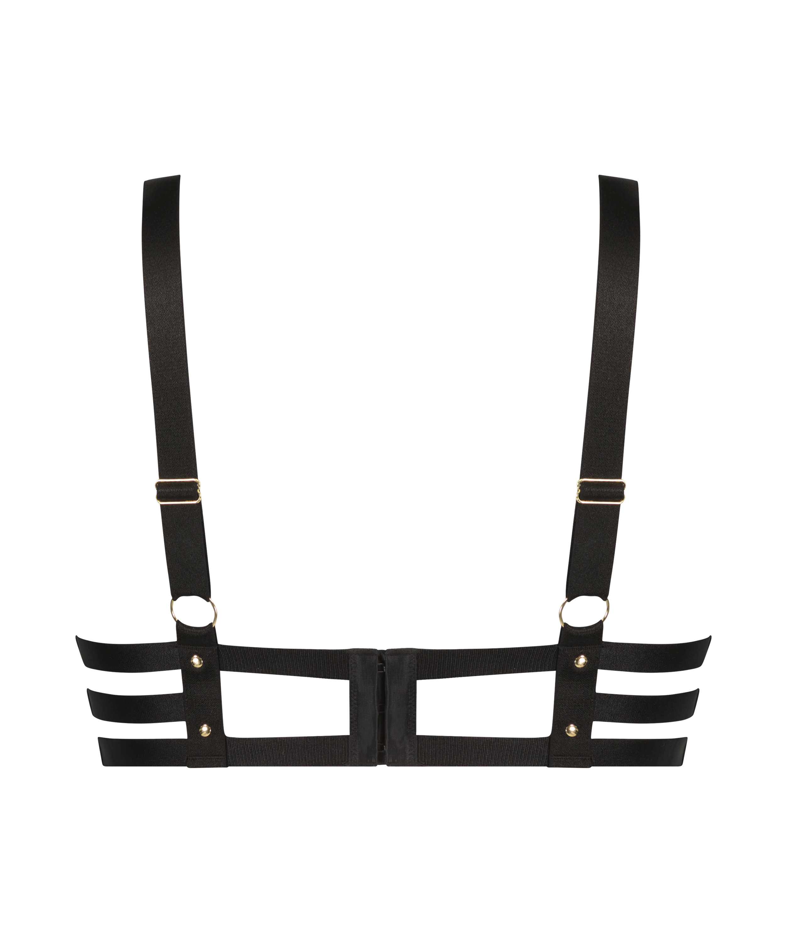 Voorgevormde push up beugel bh Shadow, Zwart, main