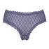 Slip brésilien V-shape mesh, Bleu