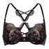 Soutien-gorge &agrave; armatures rembourr&eacute; Cynthia, Noir