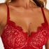 Soutien-gorge à armatures préformé longline Marilee, Rouge