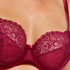 Soutien-gorge &agrave; armatures non rembourr&eacute; Raine Rebecca Mir, Rouge