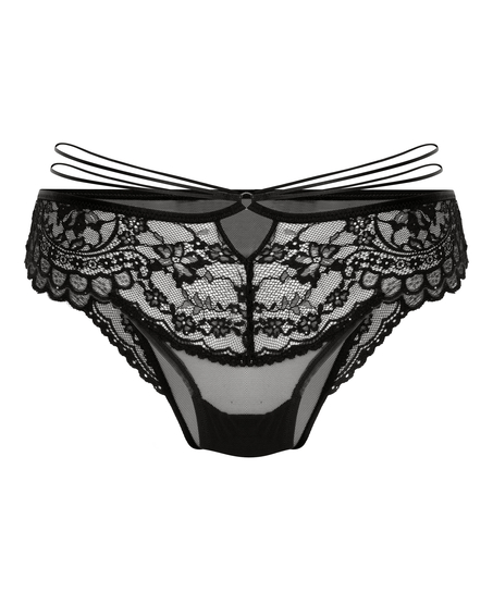 Culotte br&eacute;silienne Sabrina, Noir