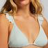 Triangel bikinitop Fiji, Blauw