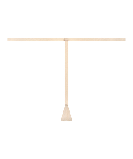 Naadloze string, Beige