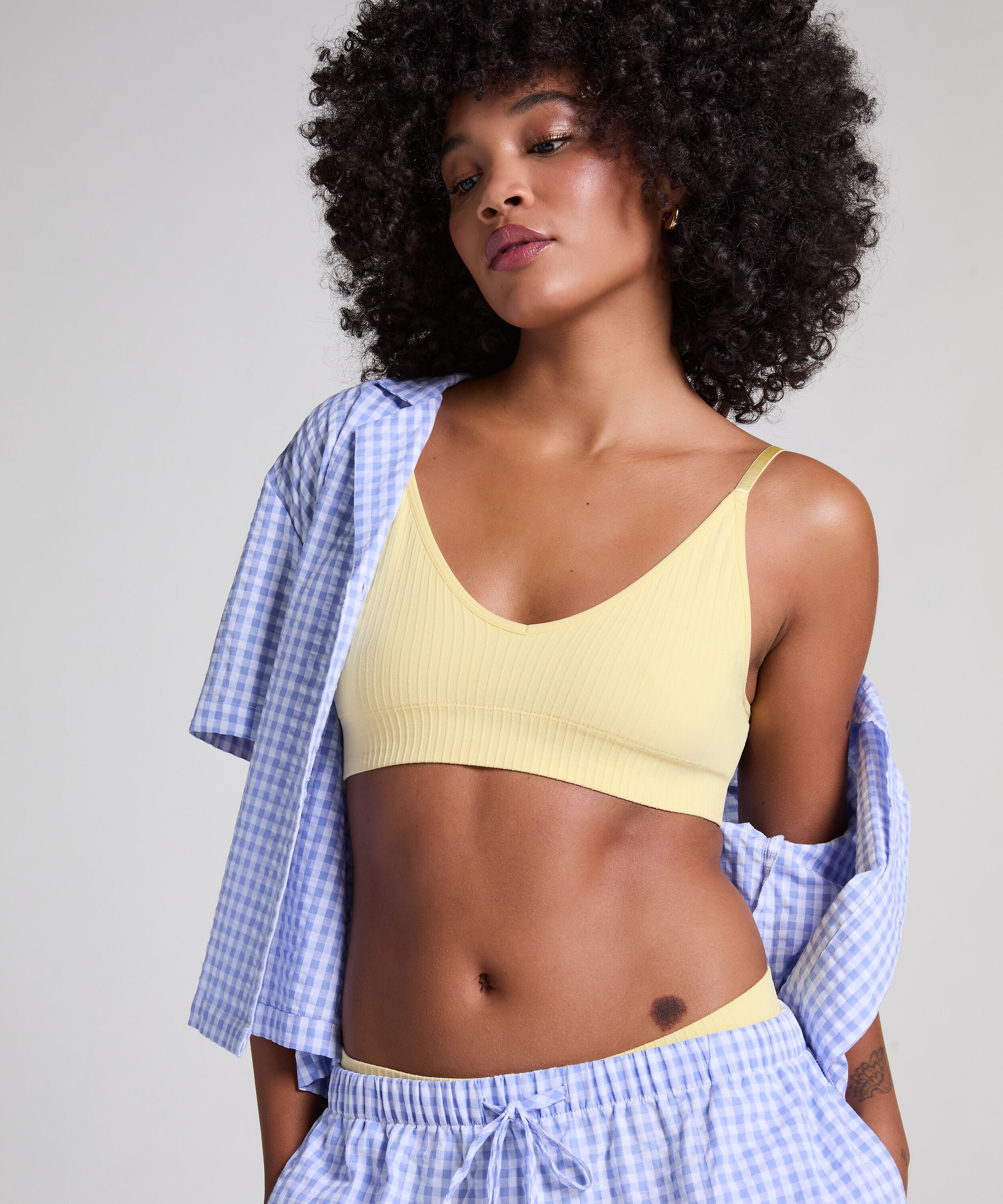 Bralette Dianne, Geel