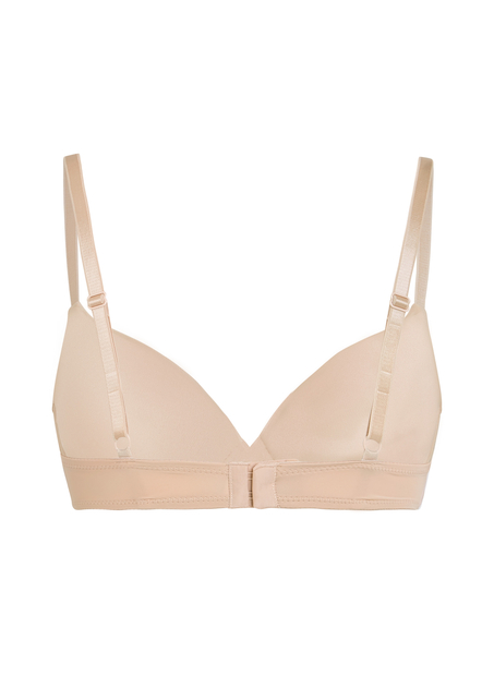 Voorgevormde beugel bh Plunge, Beige