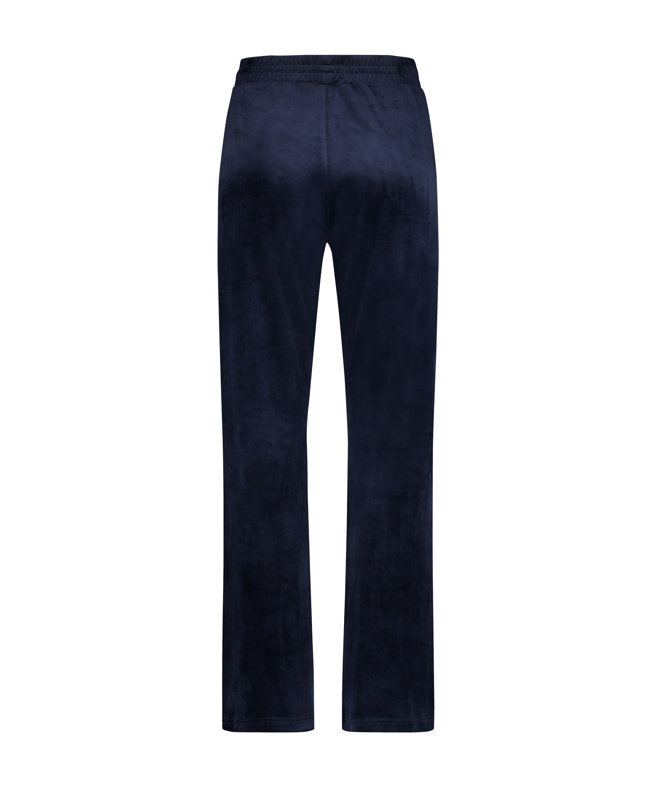 Joggingbroek Velours, Blauw, main