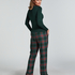 Petite pyjamabroek Flanel, Groen