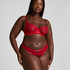 Soutien-gorge non-rembourr&eacute; &agrave; armatures Isabelle, Rouge