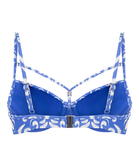Voorgevormde bikini top Cancun, Blauw