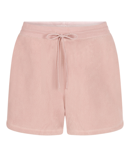 Short en polaire sportive, Rose