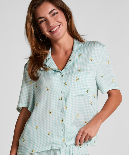 Pyjama Top, Groen