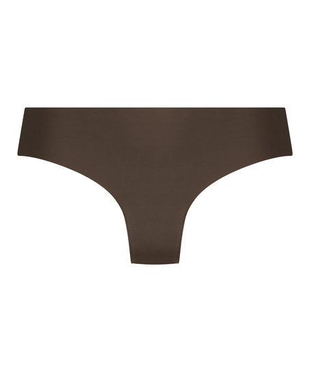 Slip br&eacute;silien Invisible, Brun
