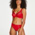 Hoge slip Diva, Rood