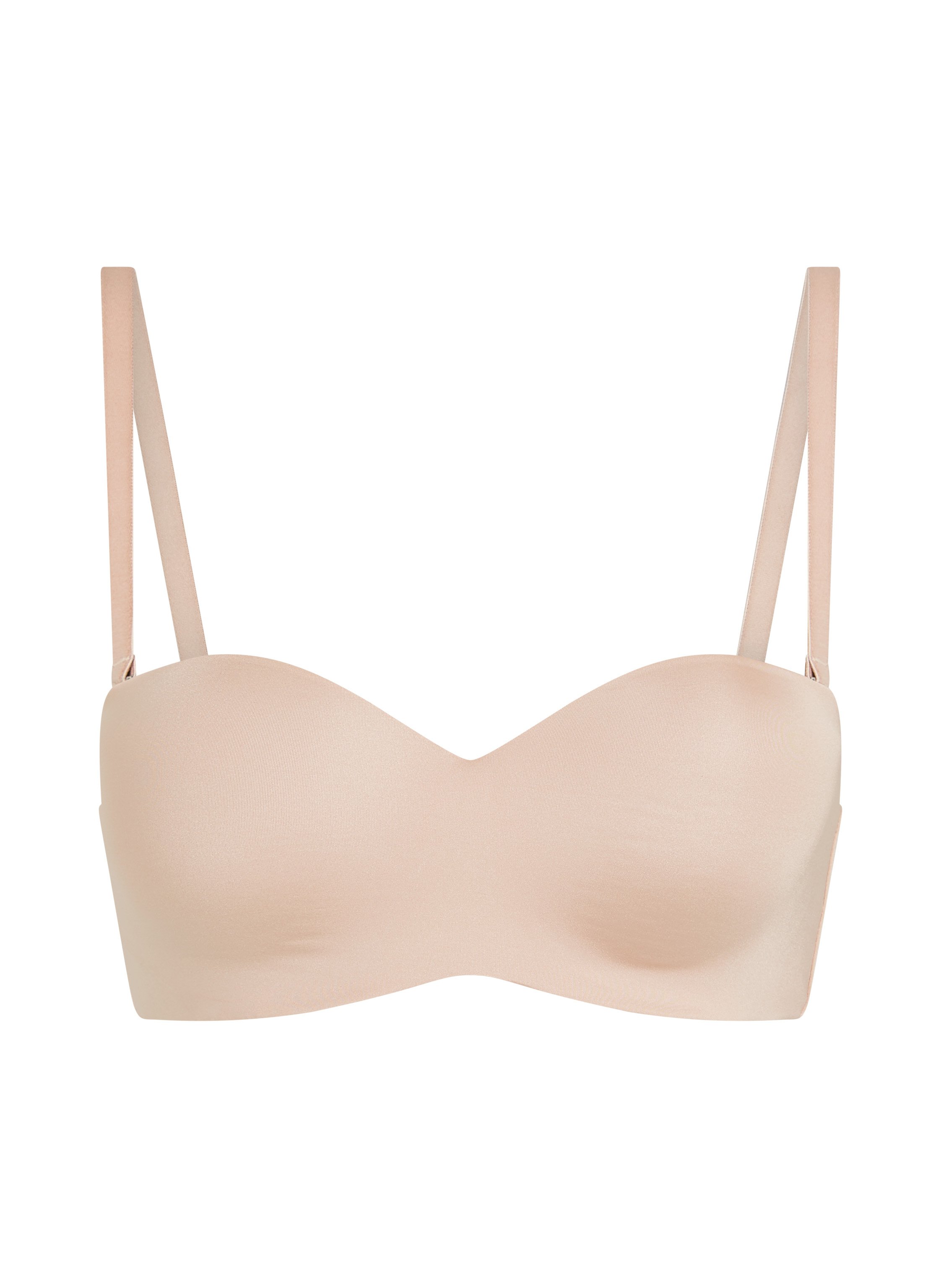 Voorgevormde strapless beugel-bh Smooth, Beige, main