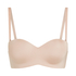 Voorgevormde strapless beugel-bh Smooth, Beige