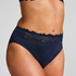 Hoge slip Diva, Blauw