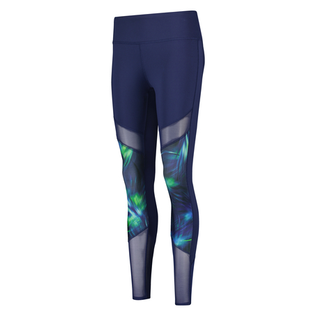 HKMX High waisted sport legging print level 2, Blauw