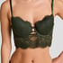 Soutien-gorge &agrave; armatures rembourr&eacute; longline Amara, Vert