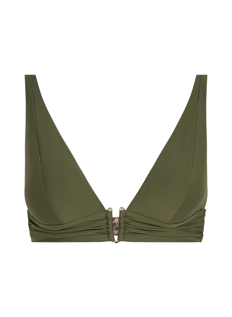 Triangel bikinitop Luna, Groen