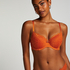 Soutien-gorge &agrave; armatures pr&eacute;form&eacute; Marine, Orange