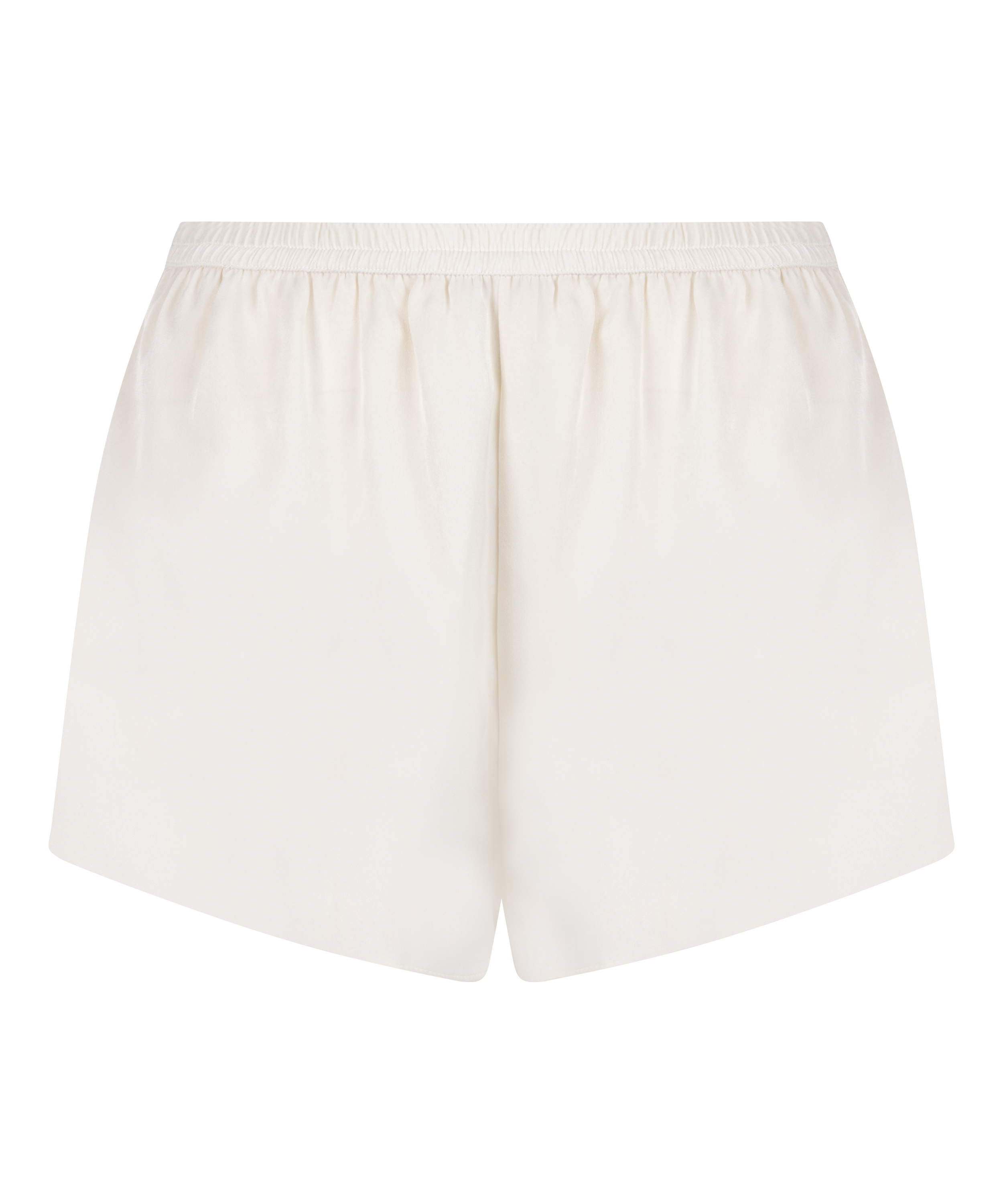 Minimal satijnen short, Wit, main