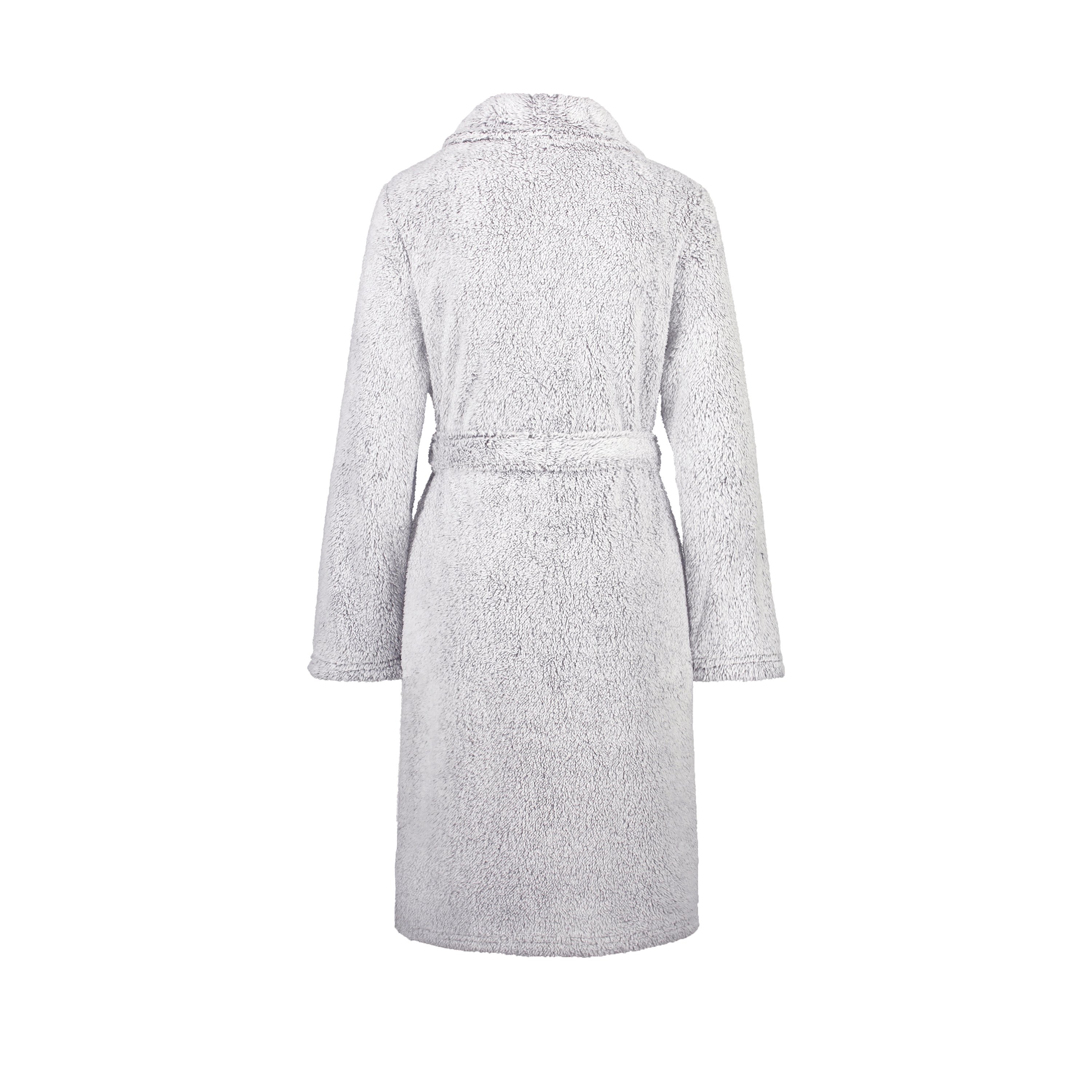 Peignoir Fleece, Gris, main