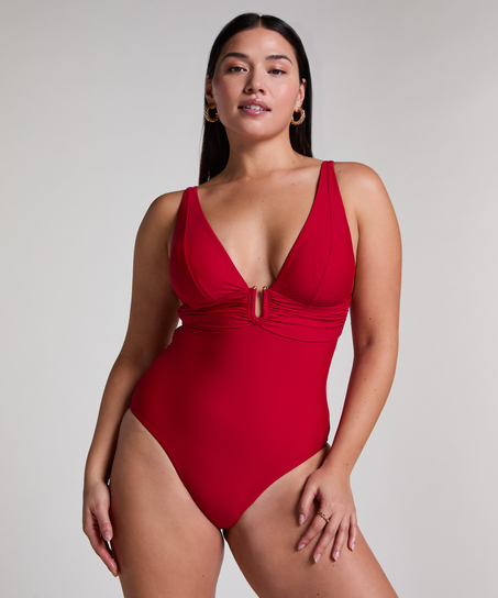Maillot de bain Shaping Luna, Rouge