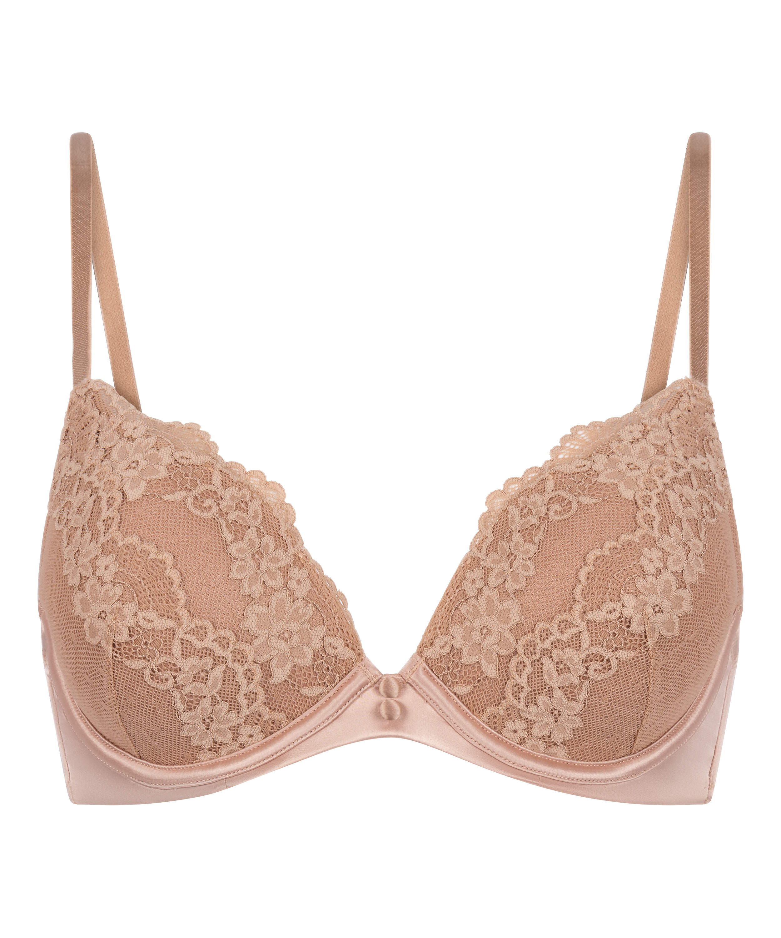 Soutien-gorge push-up Laila, Brun, main