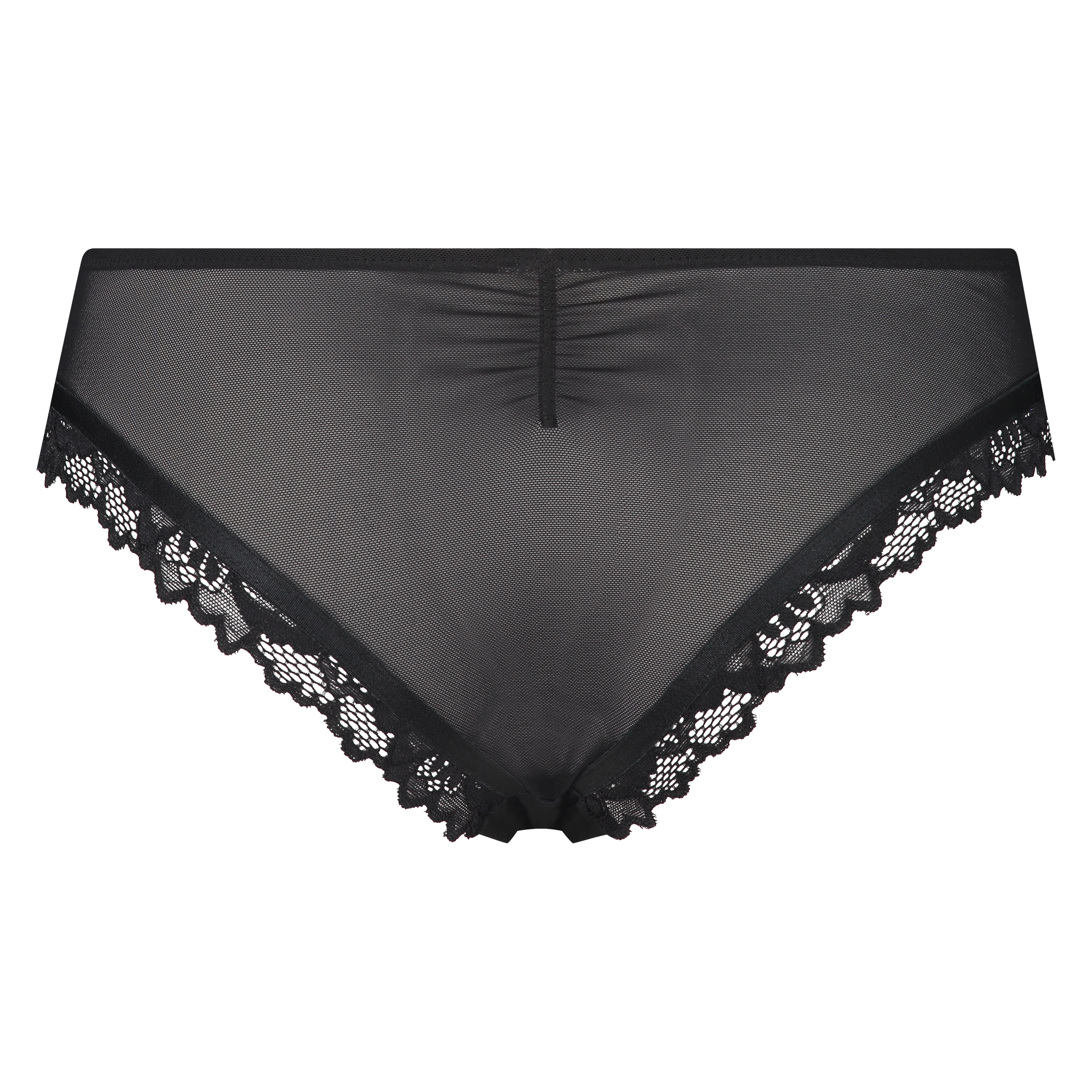 Slip br&eacute;silien Yvonne, Noir, main