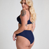Hoge slip Diva, Blauw