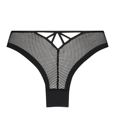 Invisible brazilian Fishnet, Zwart