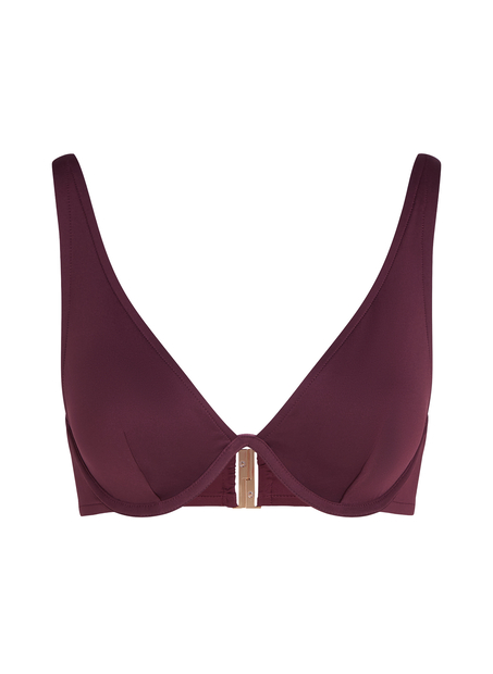 Neoprene bikinitop, Paars