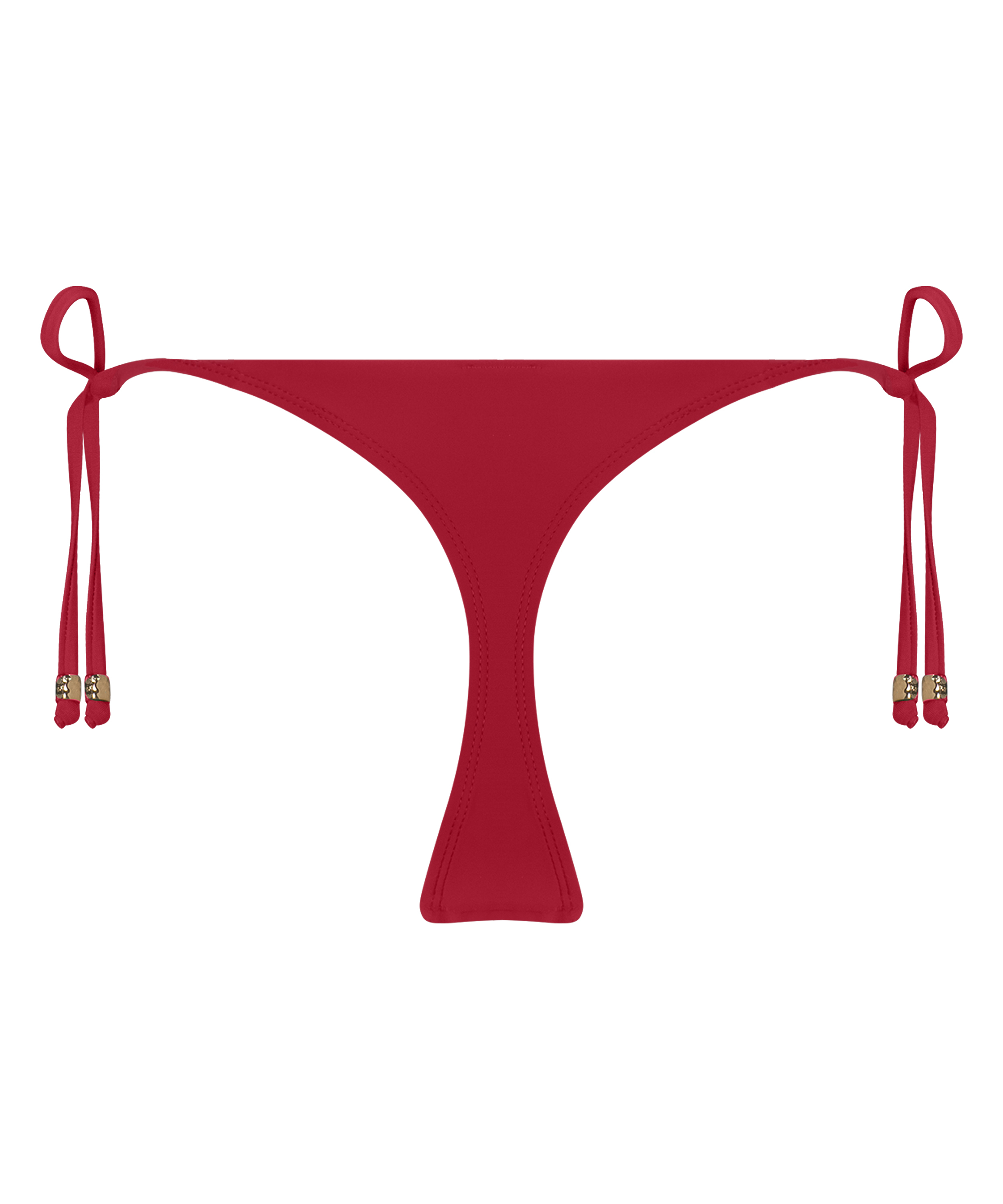 Bas de bikini string Luna, Rouge, main