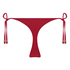 Bas de bikini string Luna, Rouge