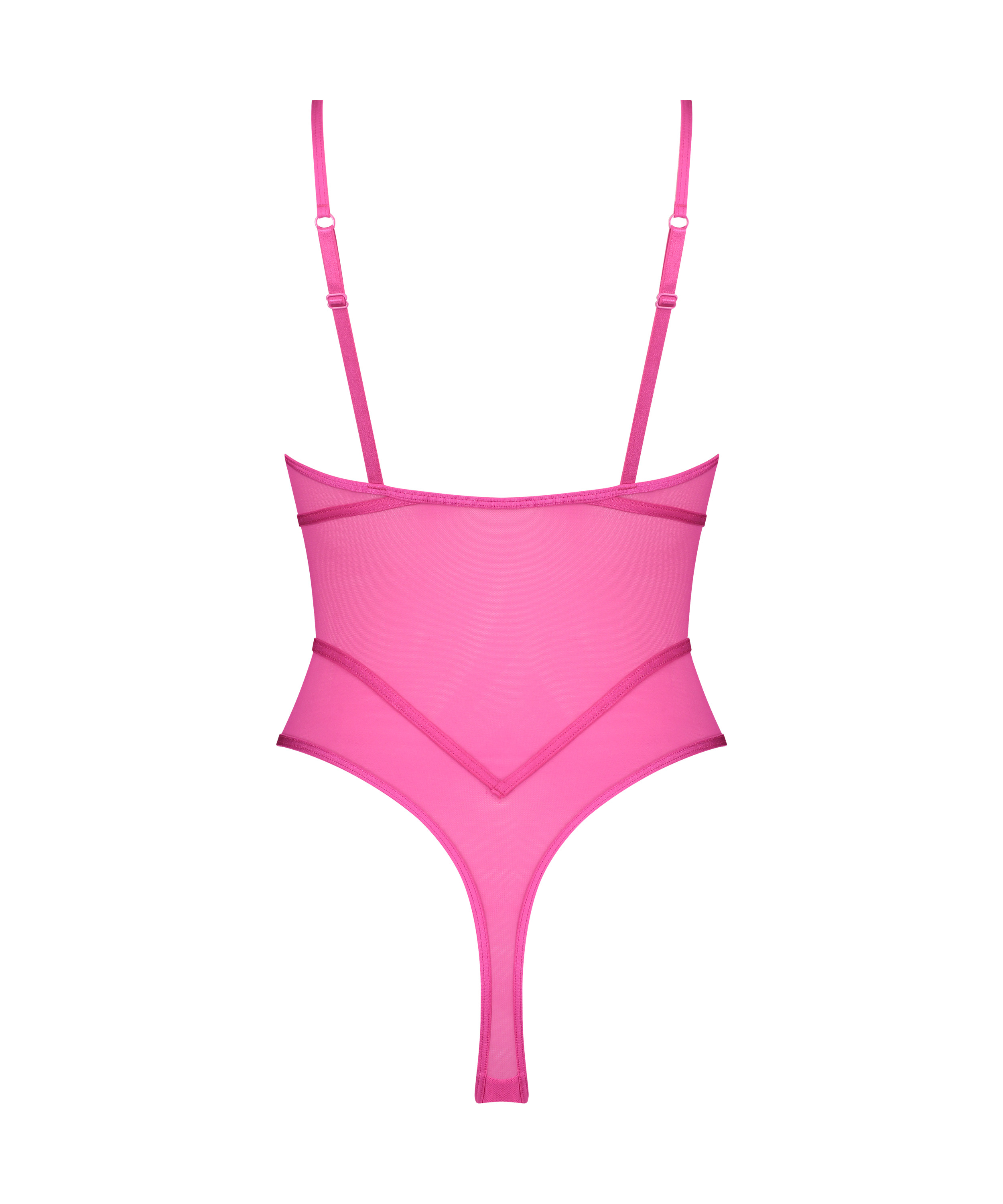 Body Sexy Mesh, Roze, main